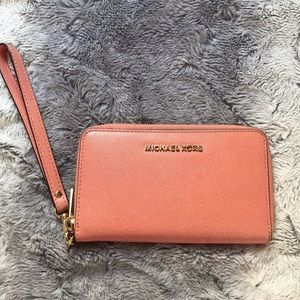Pink and gold Michael Khors Wallet